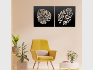 Cuadro - Hojas Tropicales